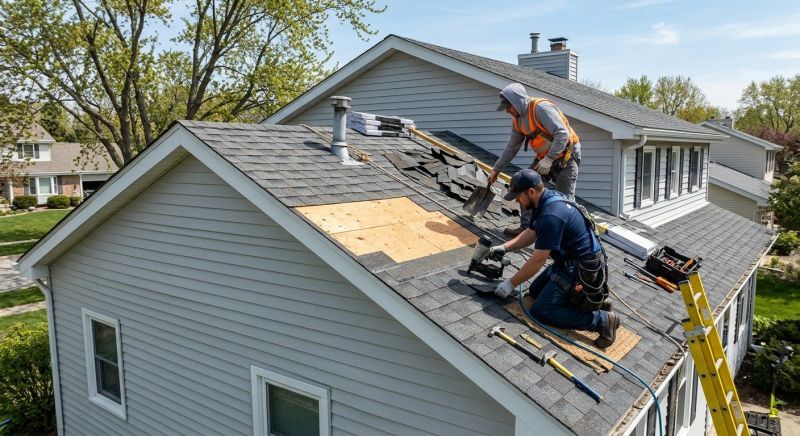 House Roof Repair in Middlesex, NJ