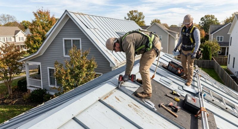 Metal Roof Repair in Livingston, NJ