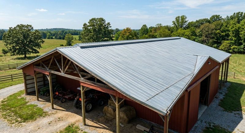 Pole Barn Roof Repair in Somerville, NJ
