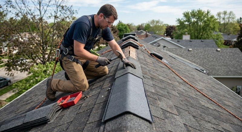Ridge Cap Replacement in Long Valley, NJ