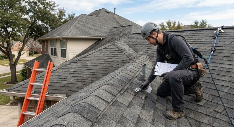 Roof Damage Inspection in Clinton, NJ