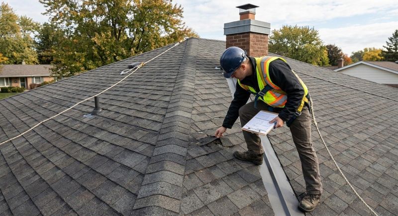 Roof Damage Inspection in Scotch Plains, NJ