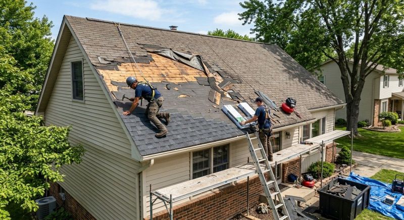 Roof Damage Repair in Hackettstown, NJ