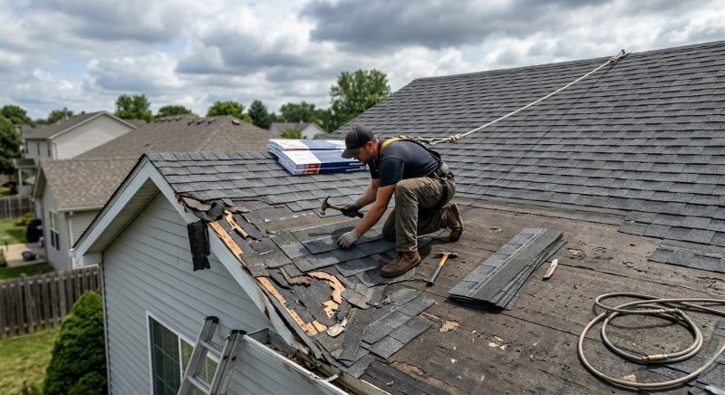 Roof Damage Repair in Mendham, NJ