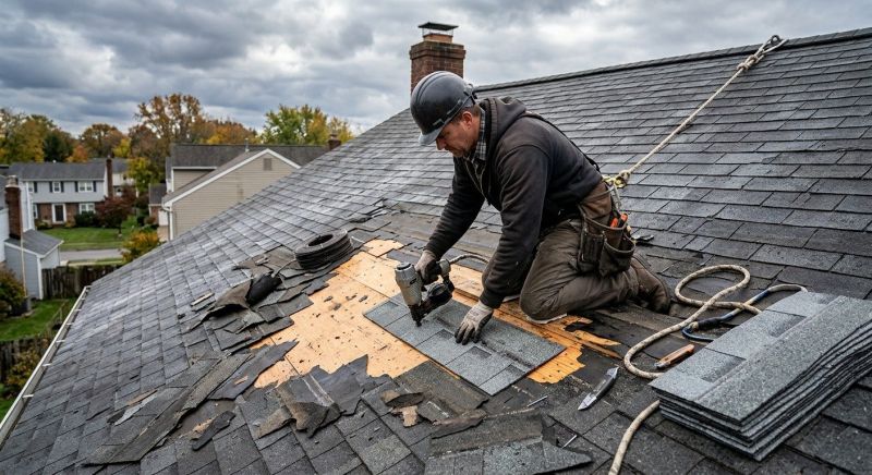 Roof Damage Repair in Mendham, NJ