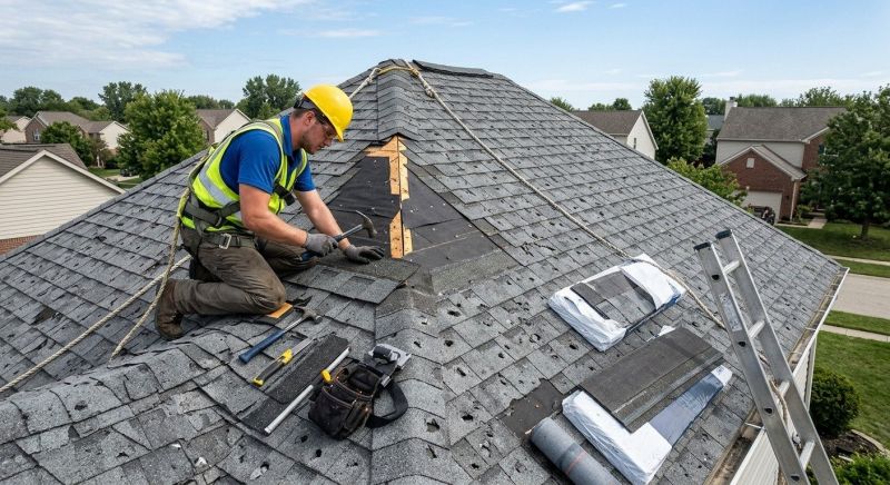 Roof Damage Repair in Piscataway, NJ