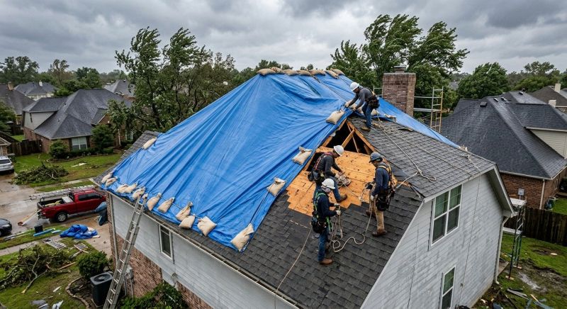 Roof Damage Restoration in Long Valley, NJ
