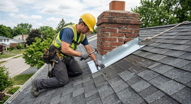 Roof Flashing Installation in Andover, NJ