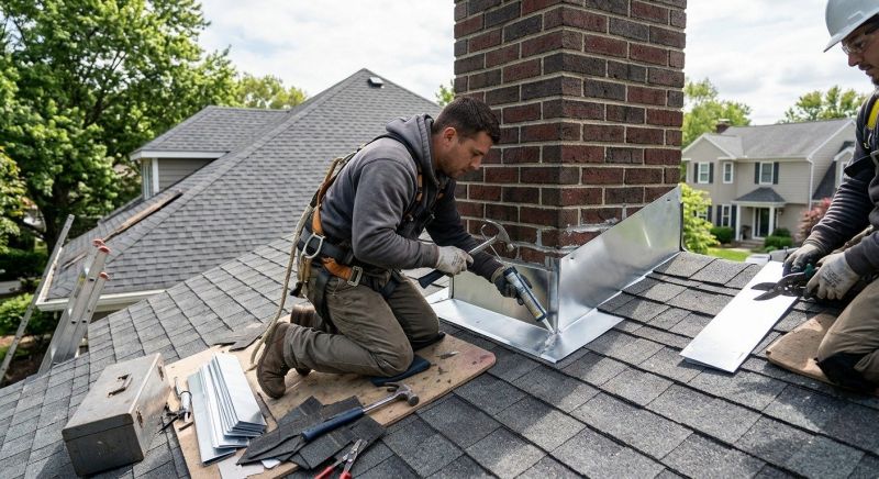 Roof Flashing Installation in Somerset, NJ