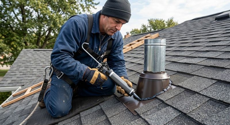 Roof Vent Flashing Repair in Long Valley, NJ