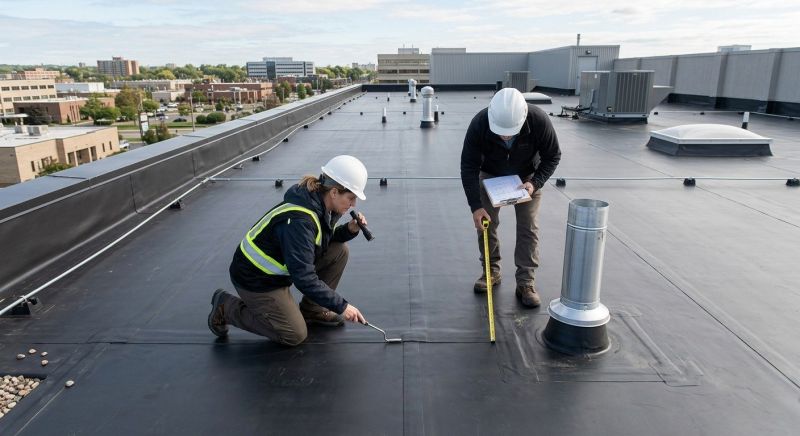 Rubber Roof Inspection in Long Valley, NJ