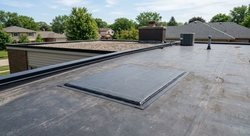 Rubber Roof Repair in Berkeley Heights, NJ