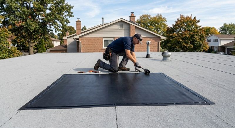 Rubber Roof Repair in Madison, NJ