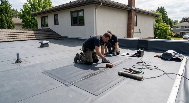Rubber Roof Repair in Newton, NJ