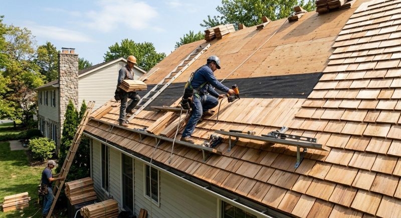 Shake Roof Replacement in Hopatcong, NJ