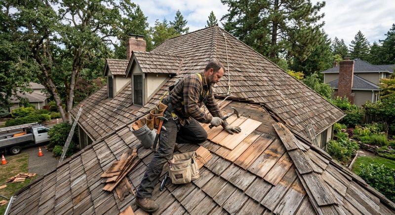 Shake Shingle Repair in Gillette, NJ