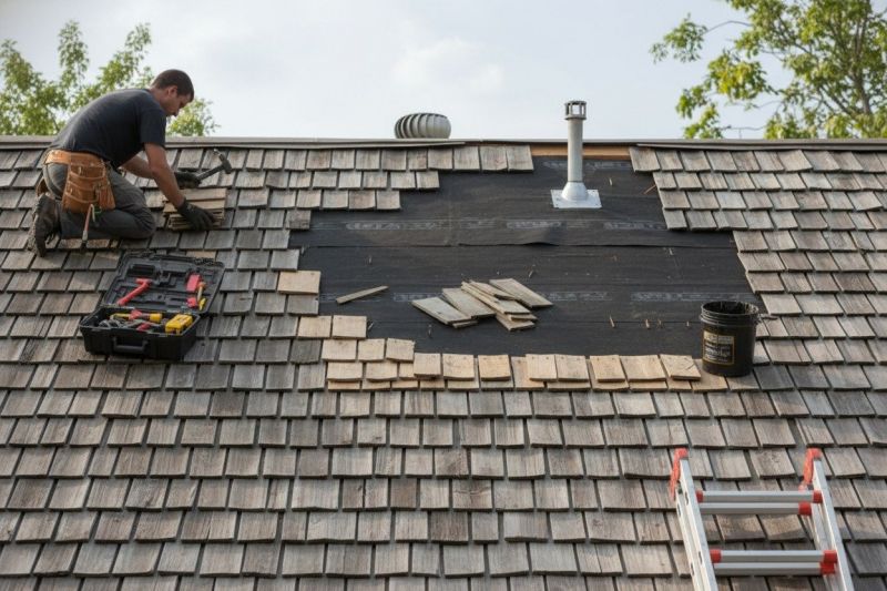 Shake Shingle Repair in Randolph, NJ
