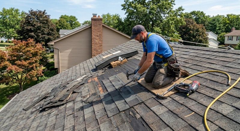 Shingles Repair in Clinton, NJ