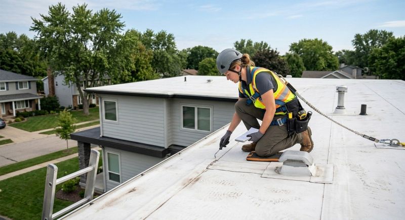 Single Ply Roof Inspection in Long Valley, NJ