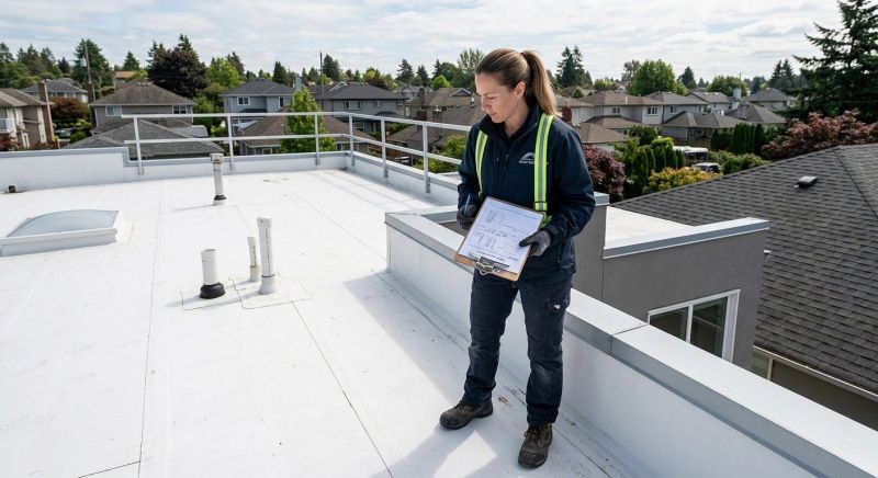 Single Ply Roof Inspection in Long Valley, NJ