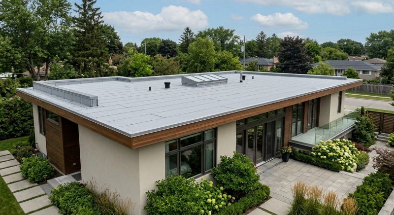 Single Ply Roof Installation in Lake Hopatcong, NJ