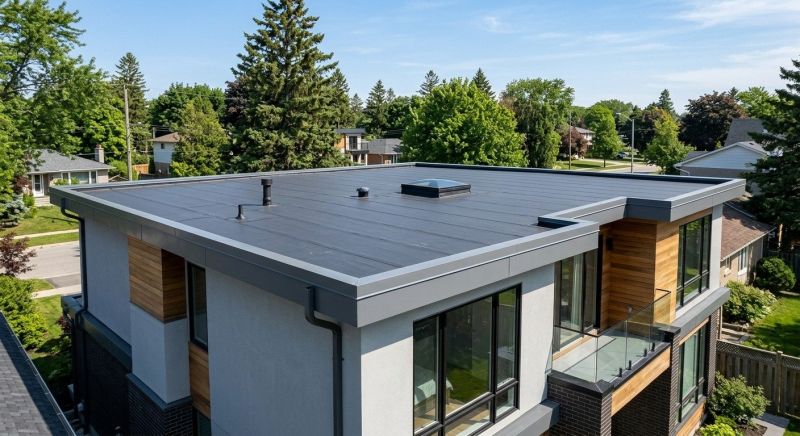 Single Ply Roof Installation in Scotch Plains, NJ