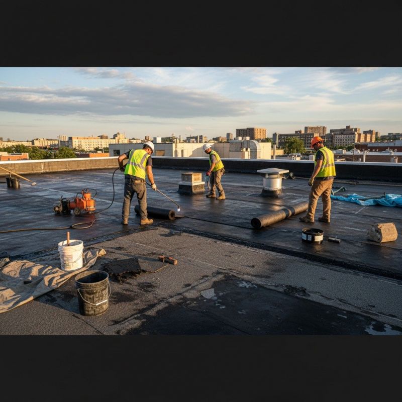 Single Ply Roof Repair in Long Valley, NJ