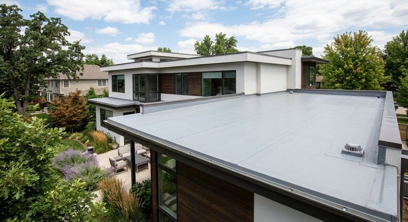 Single Ply Roof Replacement in Hampton, NJ