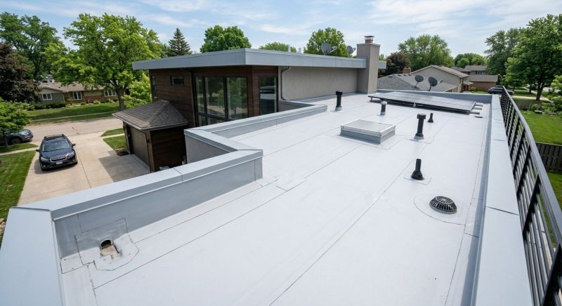Single Ply Roof Replacement in Hampton, NJ