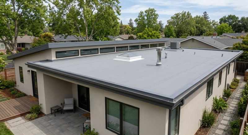 Single Ply Roof Replacement in Scotch Plains, NJ