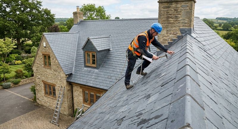Slate Roof Repair in Pittstown, NJ