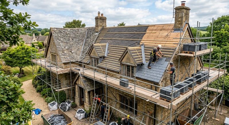 Slate Roof Replacement in Plainfield, NJ