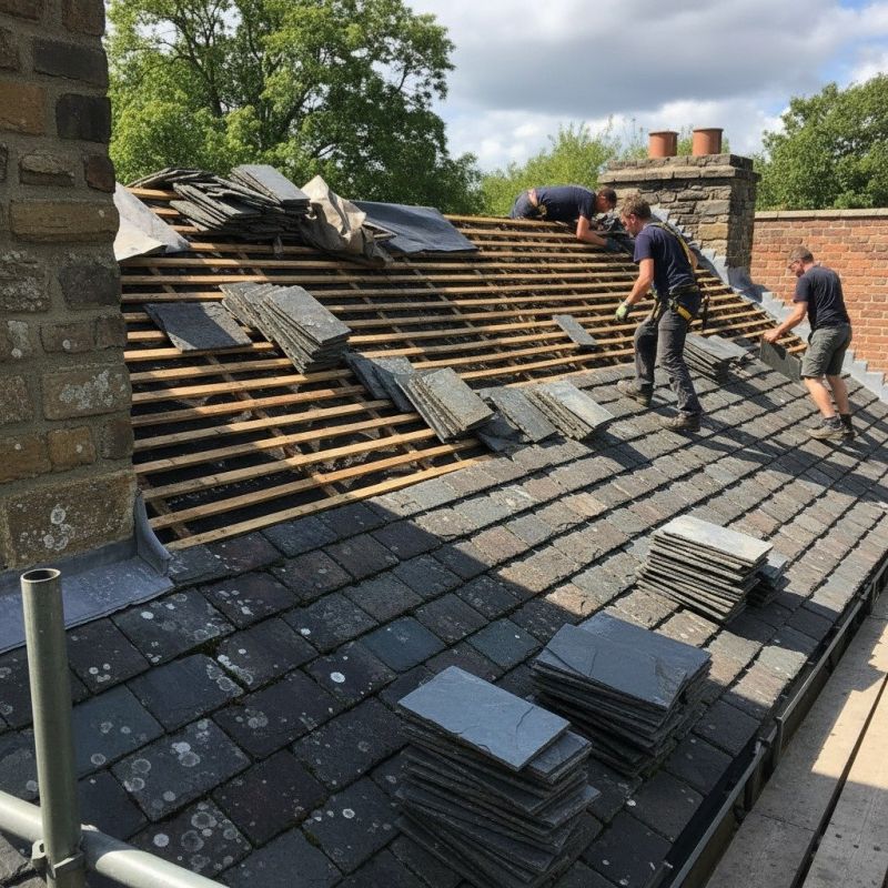 Slate Roof Replacement in Randolph, NJ