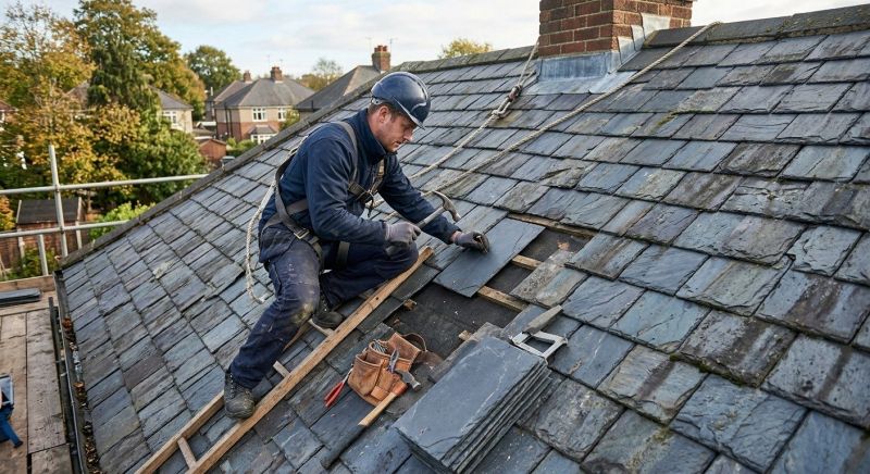 Slate Shingles Repair in Mendham, NJ