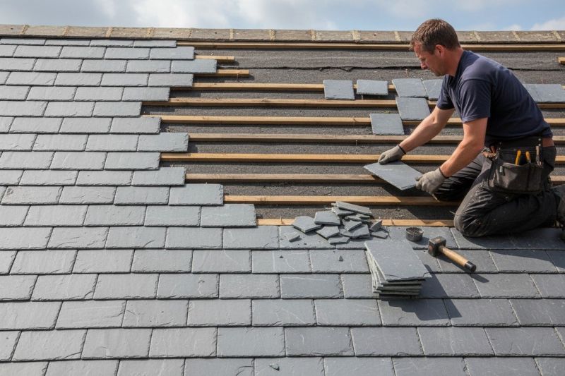 Slate Shingles Repair in Piscataway, NJ