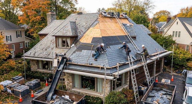 Slate Shingles Repair in Short Hills, NJ