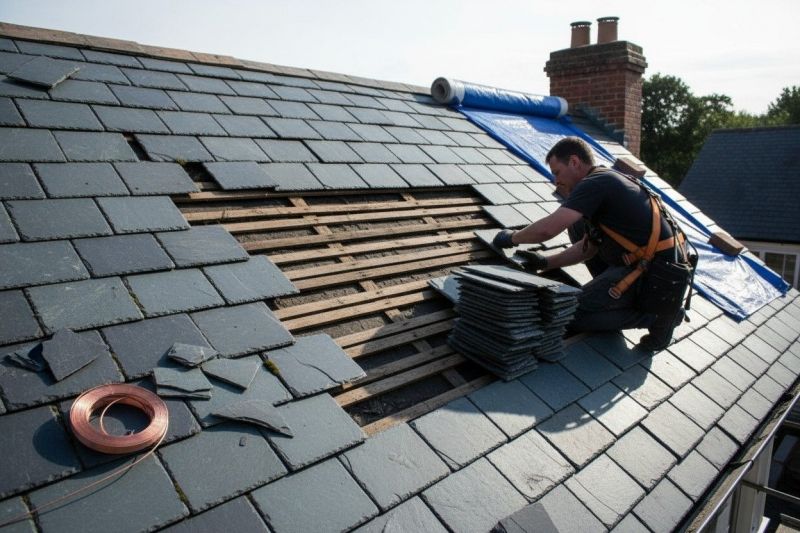 Slate Shingles Repair in Somerset County, NJ