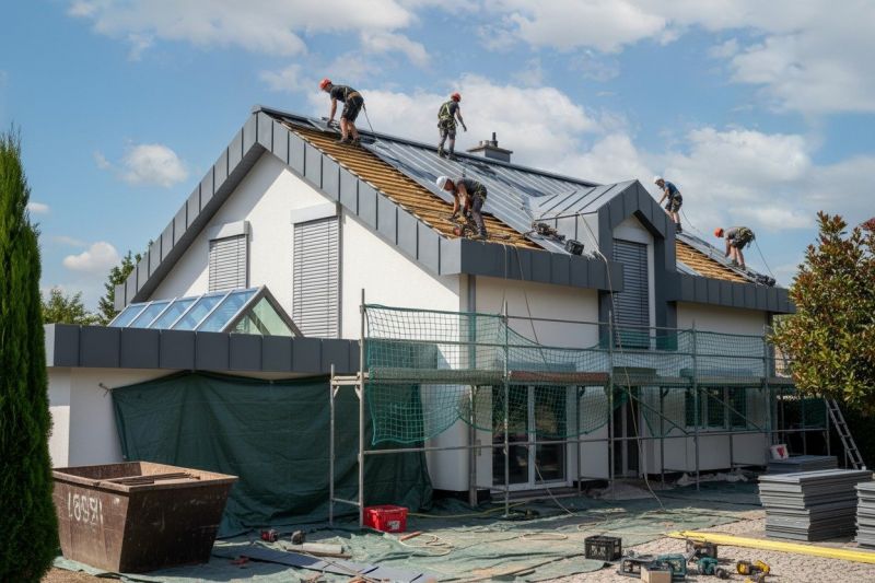 Steel Roof Replacement in Florham Park, NJ