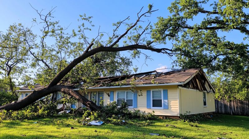 Storm Damage Roof Repair in High Bridge, NJ