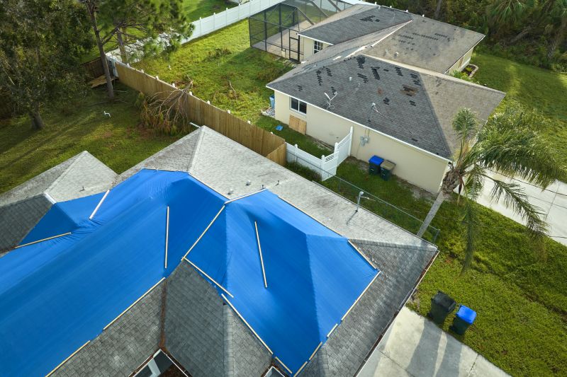 Storm Damage Roof Tarping in Long Valley, NJ