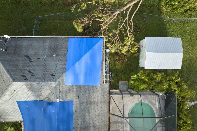 Storm Damage Roof Tarping in Long Valley, NJ