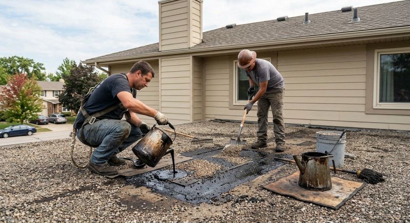 Tar And Gravel Roof Repair in Budd Lake, NJ