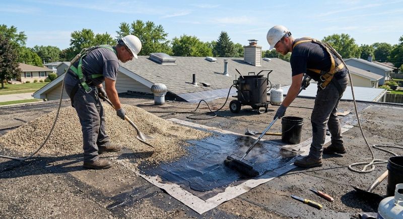 Tar And Gravel Roof Repair in Flemington, NJ