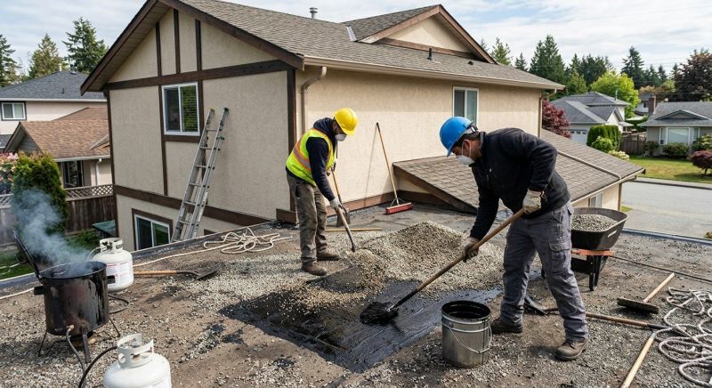 Tar And Gravel Roof Repair in Hackettstown, NJ