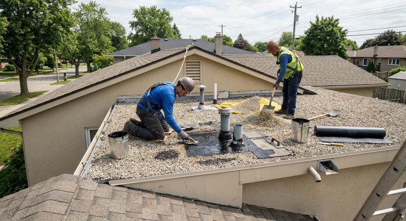 Tar And Gravel Roof Repair in Morris County, NJ
