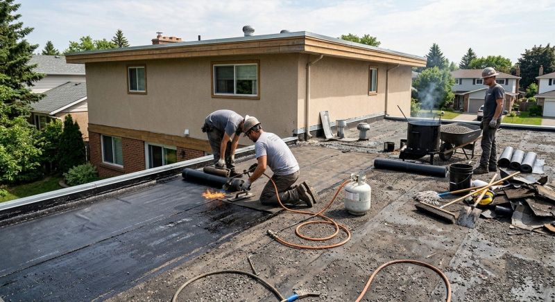 Tar Roof Repair in Gillette, NJ