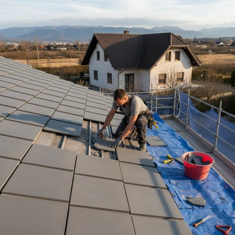 Tile Roof Repair in Easton, PA