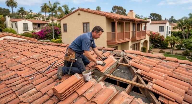 Tile Roof Repair in Hampton, NJ