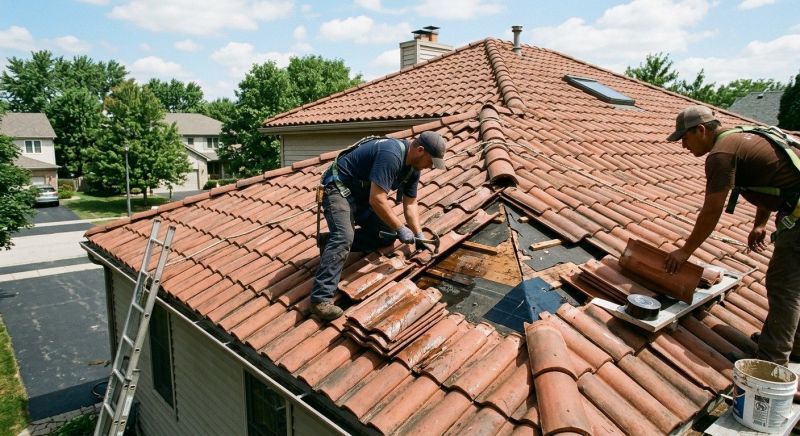 Tile Roof Repair in Hunterdon County, NJ
