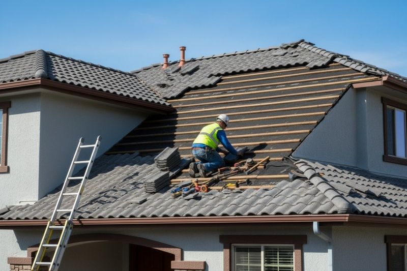 Tile Roof Repair in Morristown, NJ